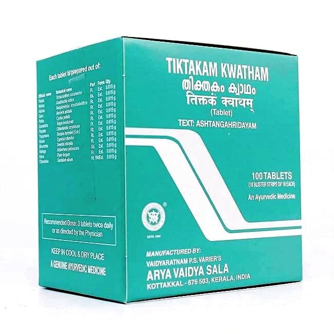 Kottakkal Ayurveda Tiktakam Kwatham Tablet