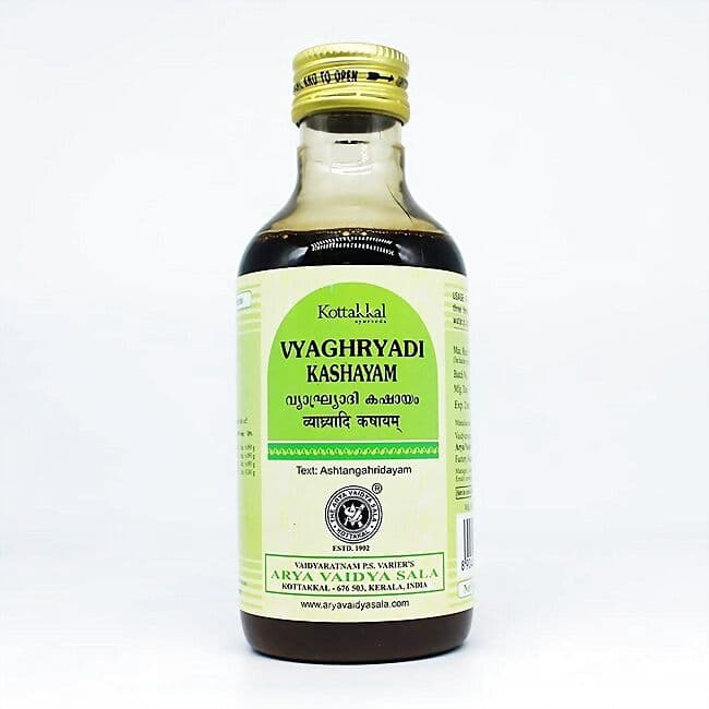 Kottakkal Ayurveda Vyaghryadi Kashayam