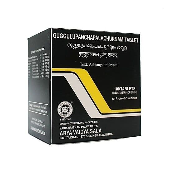 Kottakkal Guggulupanchapalachurnam Tablet