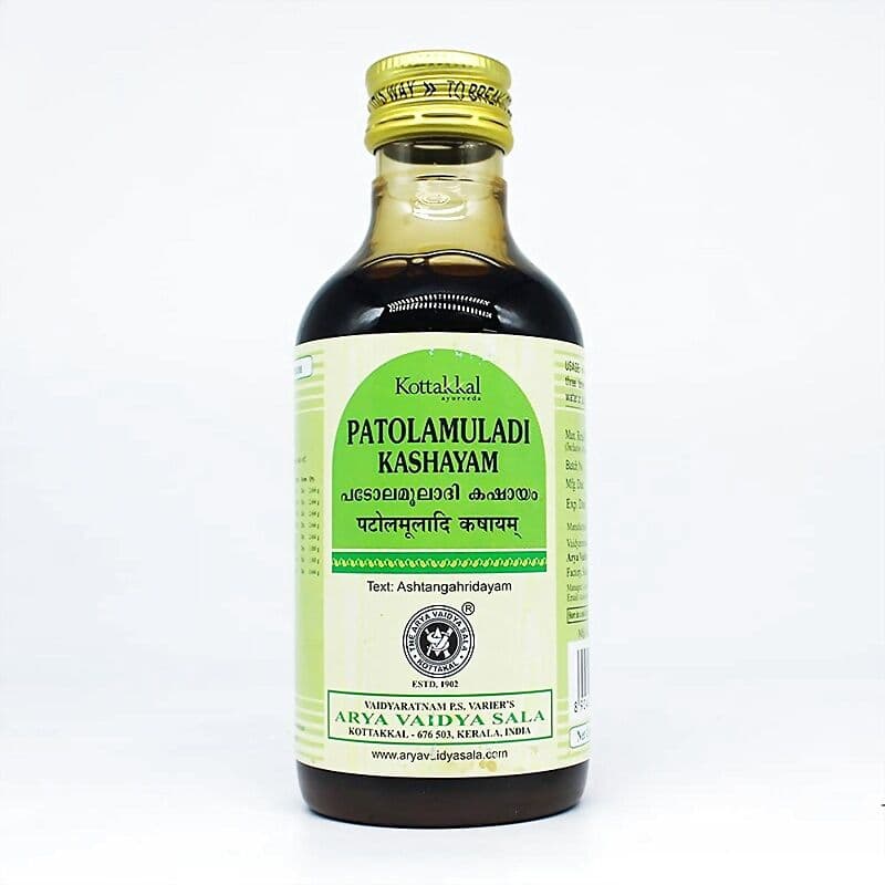 Kottakkal Patolamuladi Kashayam