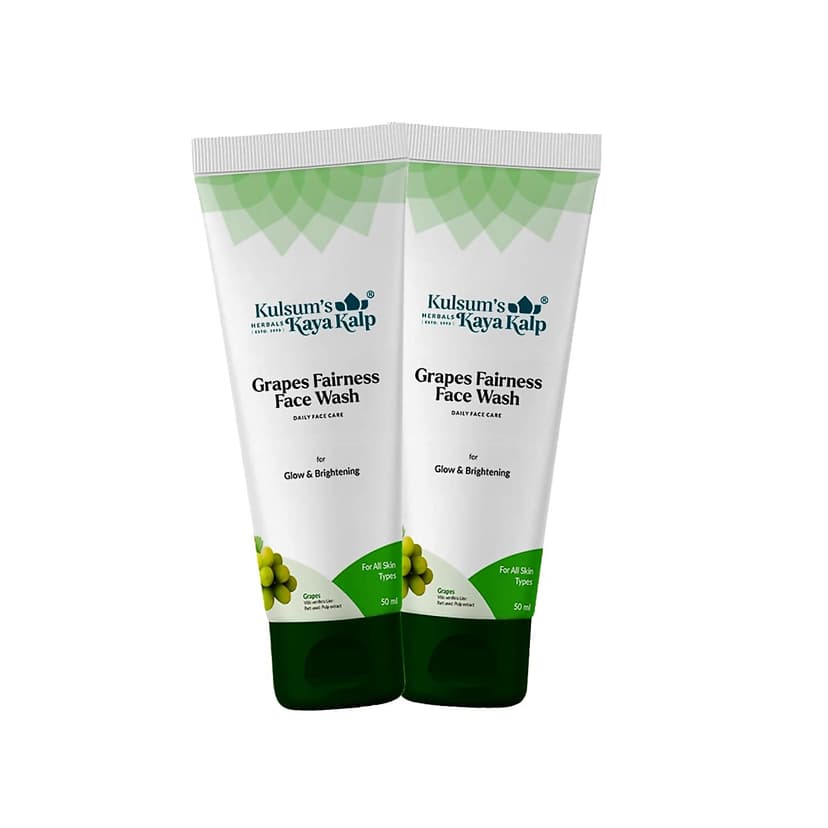 Kulsum's Kaya Grapes Fairness Face Wash
