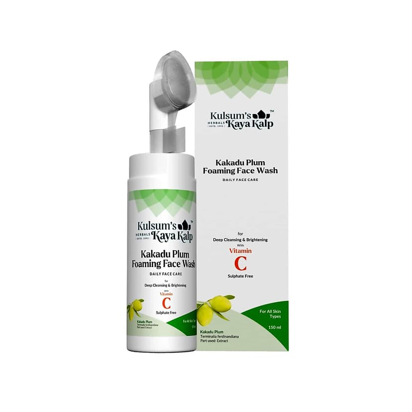 Kulsum's Kaya Kakadu Plum Foaming face Wash