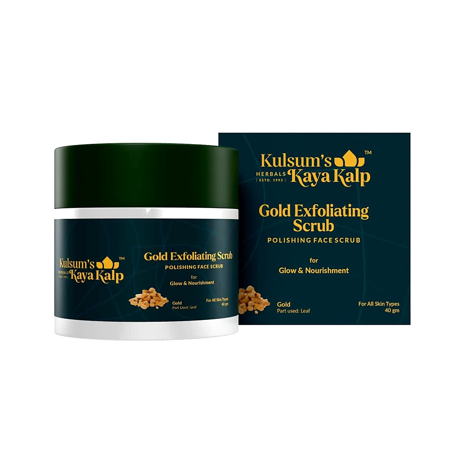 Kulsum's Kaya Silver Gold Exfoliating Scrub