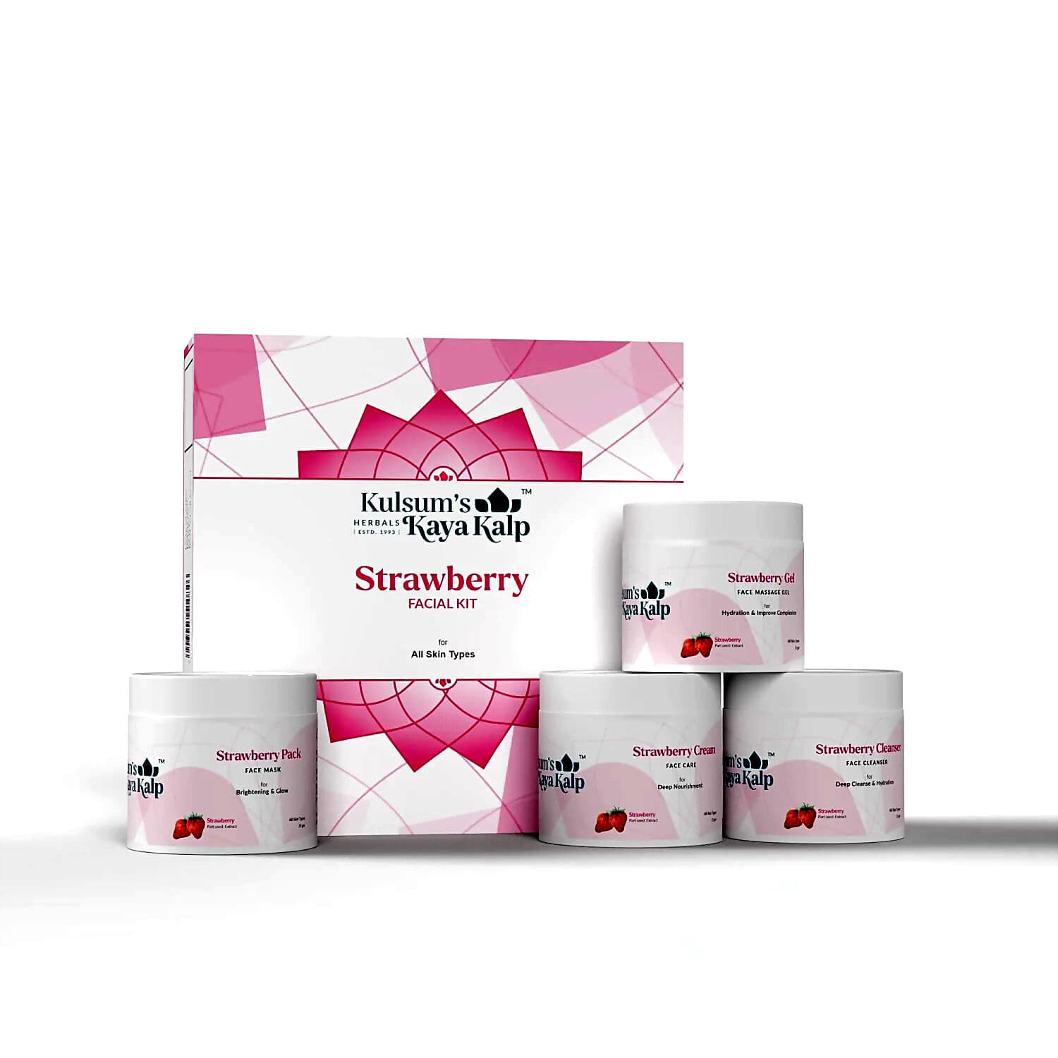 Kulsum's Kaya Strawberry Facial Kit
