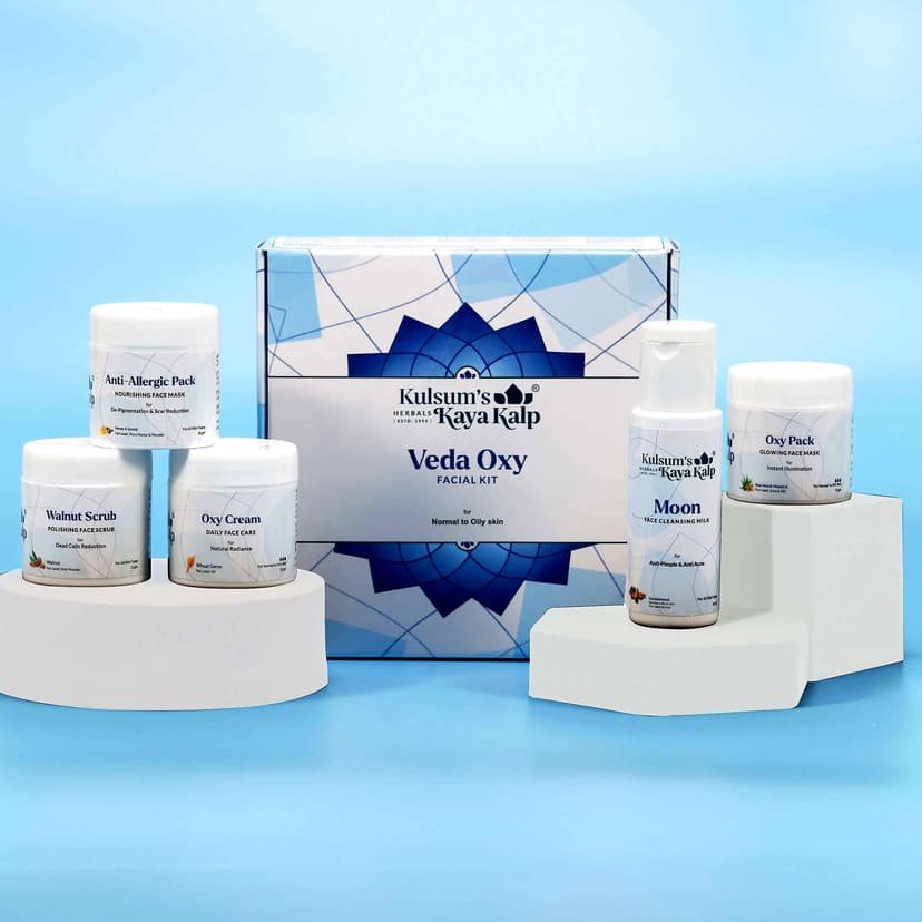 Kulsum's Kaya Veda Oxy Facial Kit