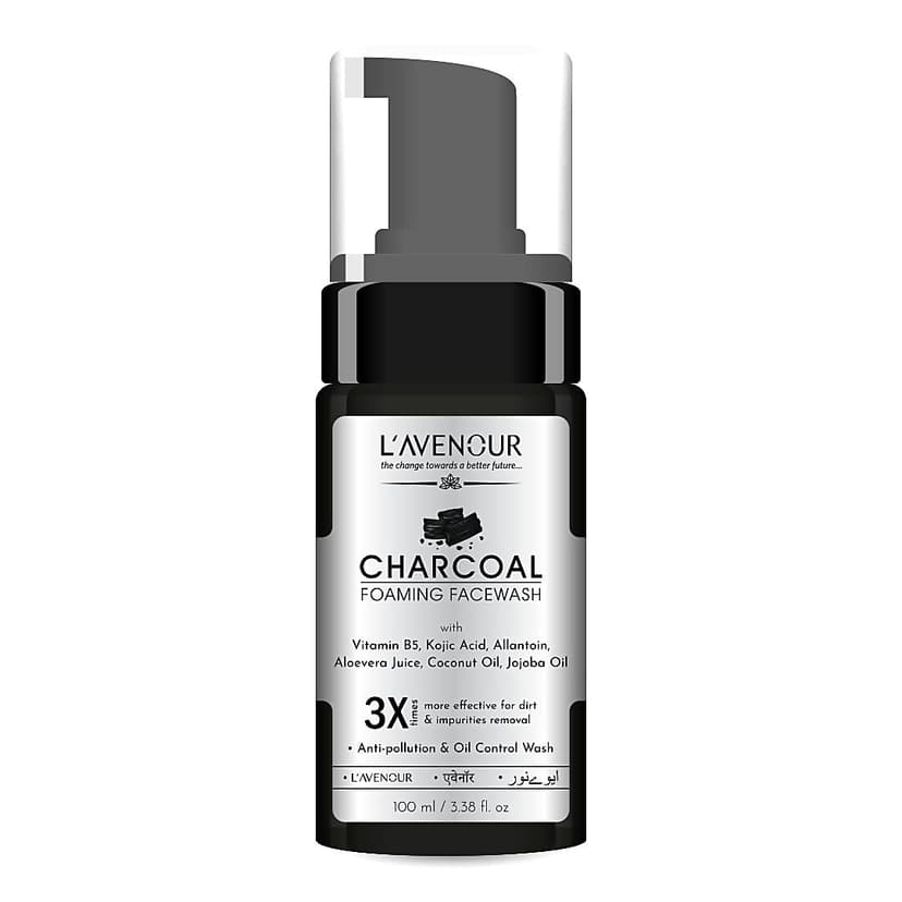L'avenour Charcoal Foaming Facewash