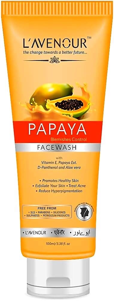 L'avenour Papaya Blemishes Control Face Wash