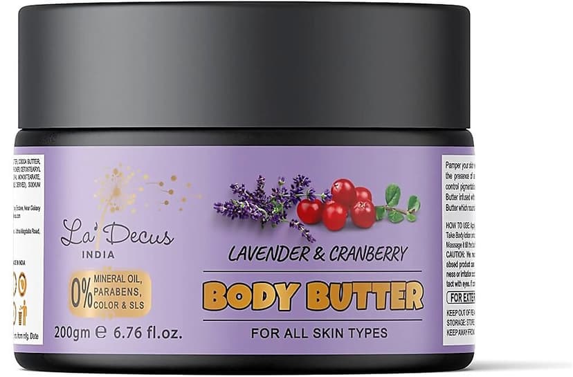 la'decus Lavender and Cranberry Body Butter