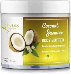 Lass Naturals Coconut & Jasmine Body Butter
