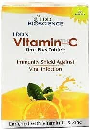 Ldd Bioscience Vitamin-C Zinc Plus Tablets