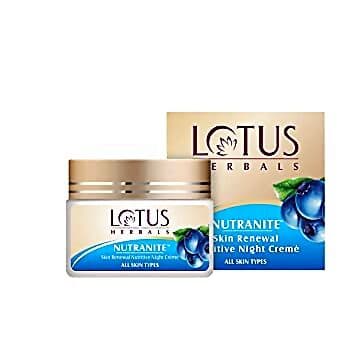 Lotus Herbals NUTRANITE Night Cream