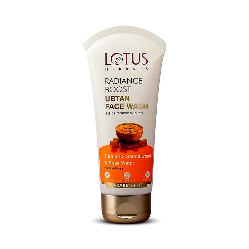 Lotus Herbals Radiance Boost Ubtan Facewash