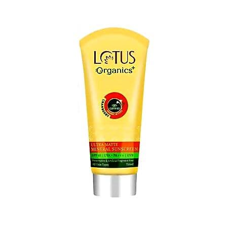 Lotus Organics Ultra Matte Mineral Sunscreen