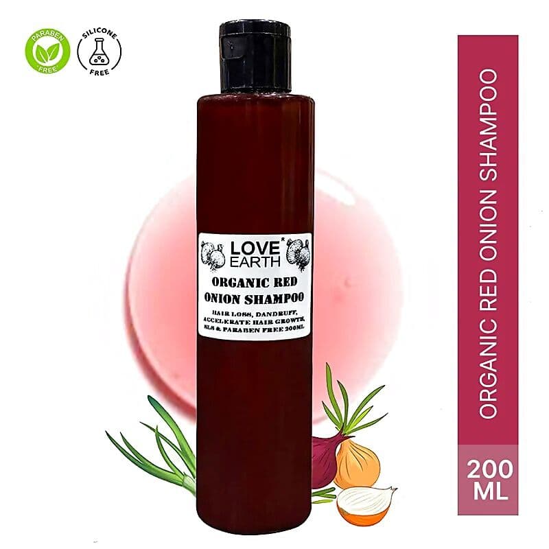 Love Earth Organic Red Onion Shampoo
