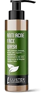 Luster Cosmetics Anti Acne Face Wash