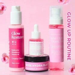 M&U Skin and Beauty Rose Hydration Glow kit