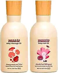 Maate Natural Baby Hair Oil Combo