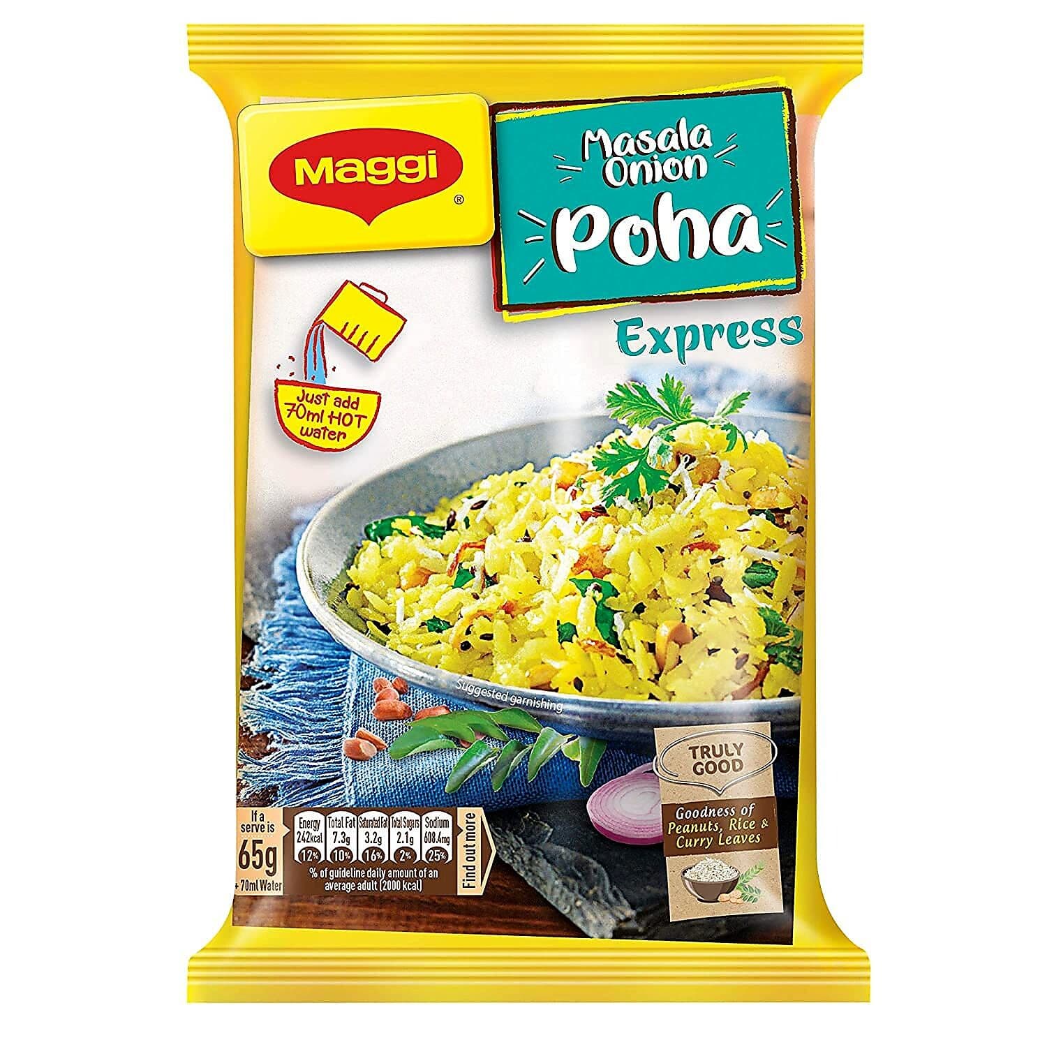 Maggi Ready to Eat Masala Onion Poha Express