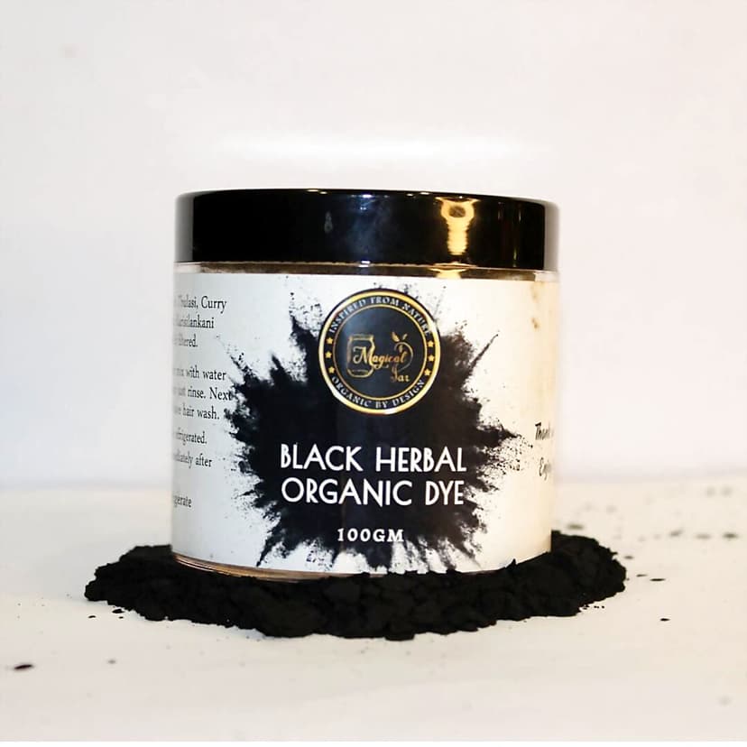 Magical Jar Black Herbal Organic Dye