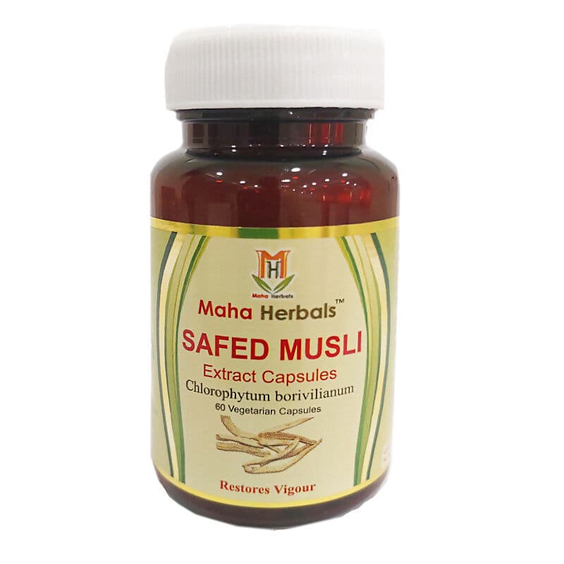 Maha Herbals Safed Musli Extract Capsules