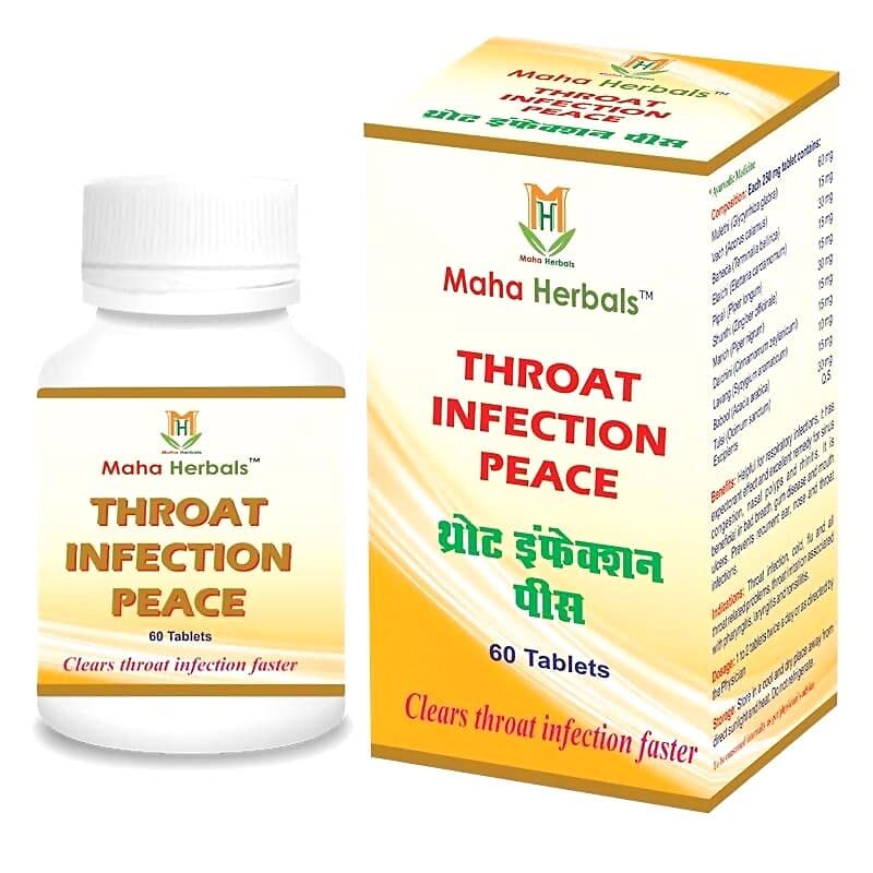 Maha Herbals Throat Infection Peace