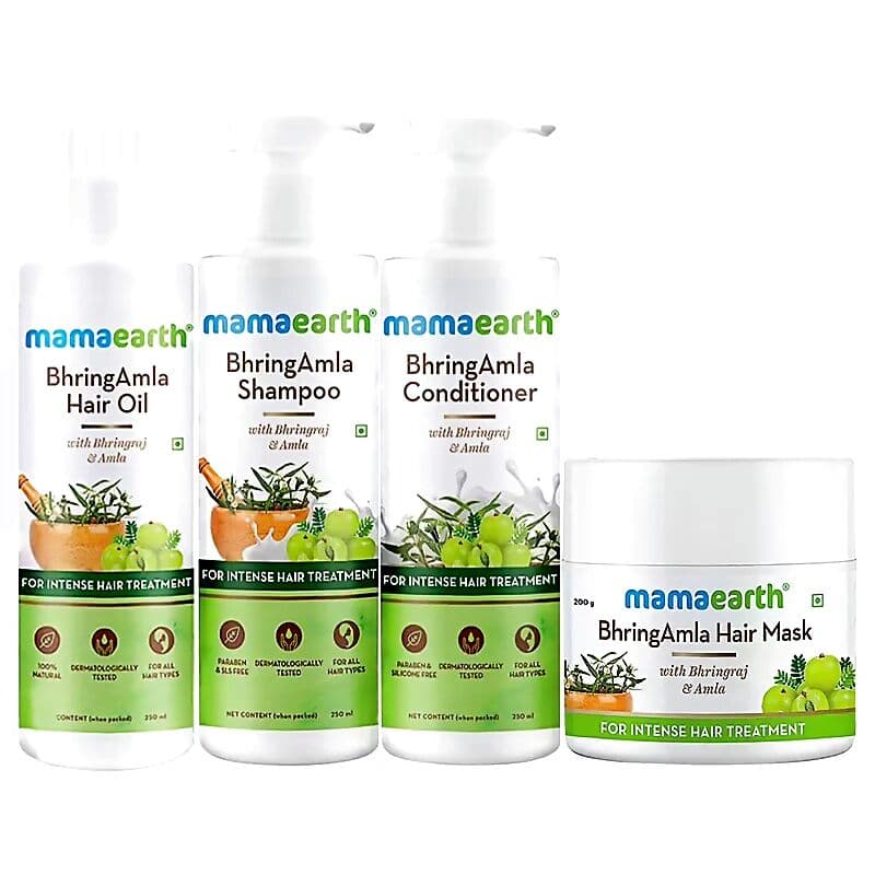Mamaearth Bhringamla Combo Pack