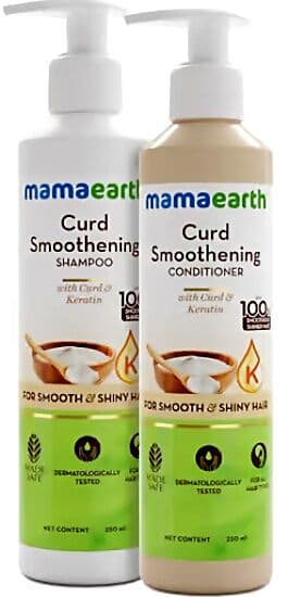 Mamaearth Curd Smoothening Combo