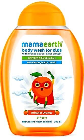 Mamaearth Original Orange Body Wash For Kids