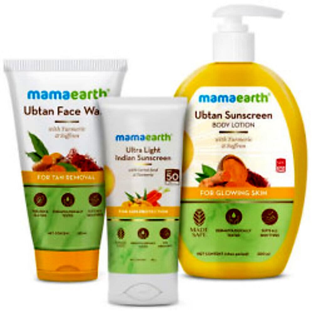 Mamaearth Tan-Free Radiance Trio