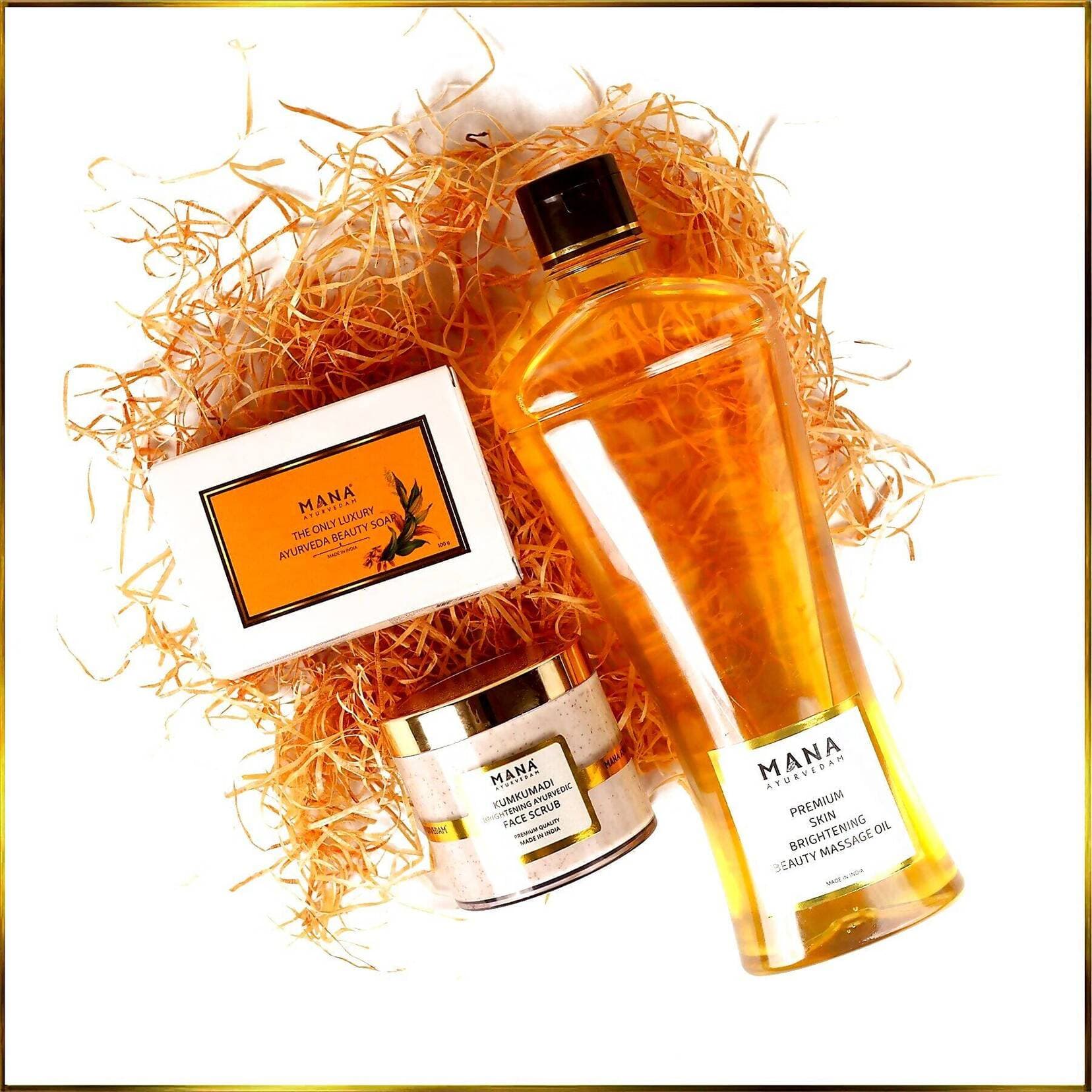 Mana Ayurvedam Body Brightening Kit