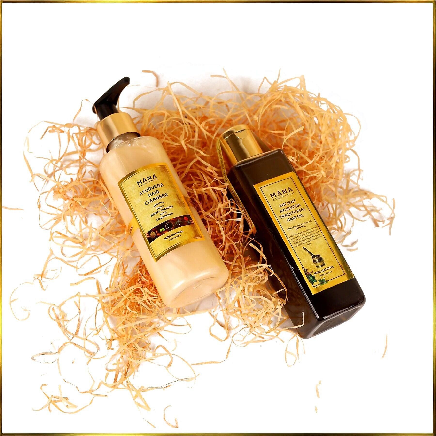 Mana Ayurvedam Hair Growth Kit 