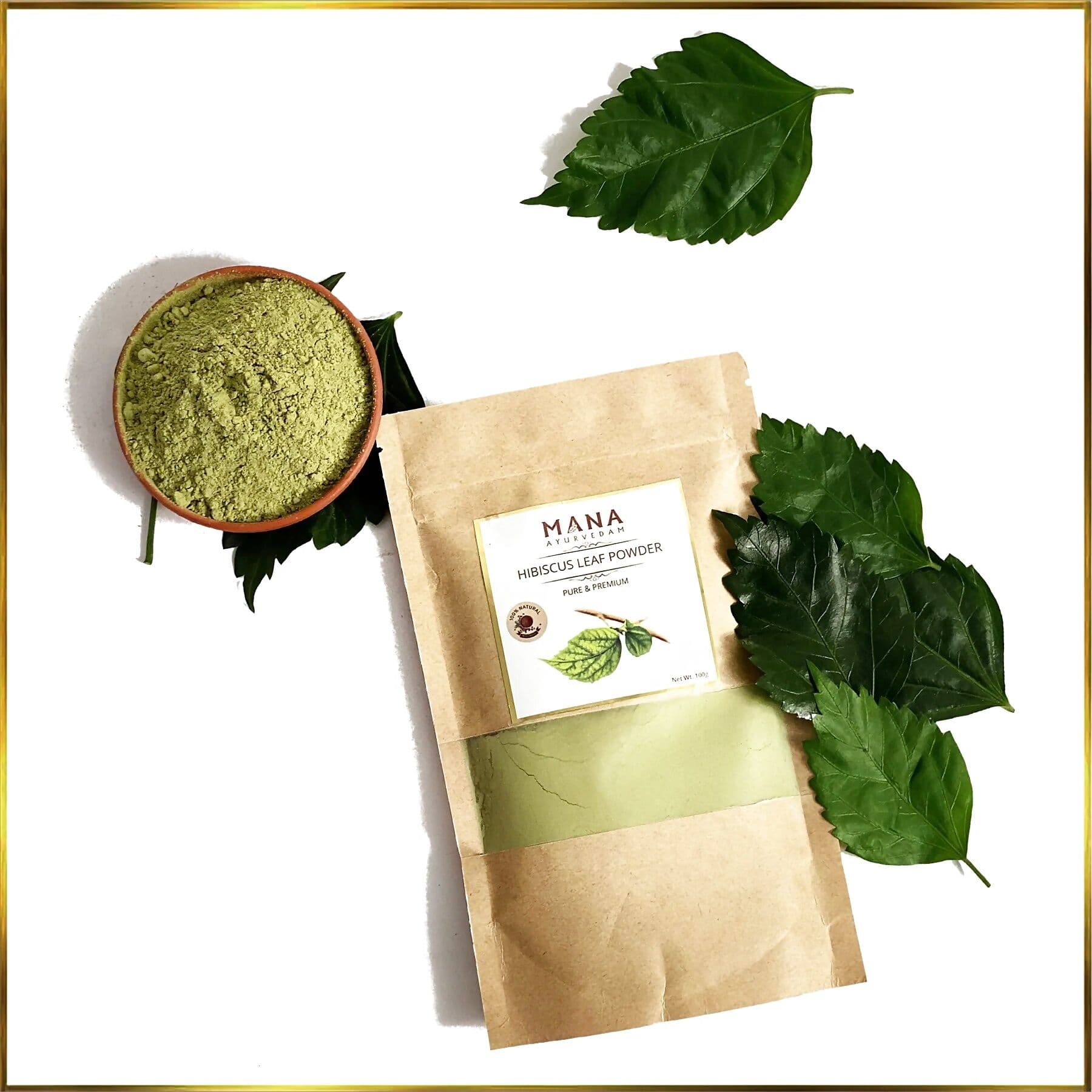 Mana Ayurvedam Hibiscus Leaf Powder
