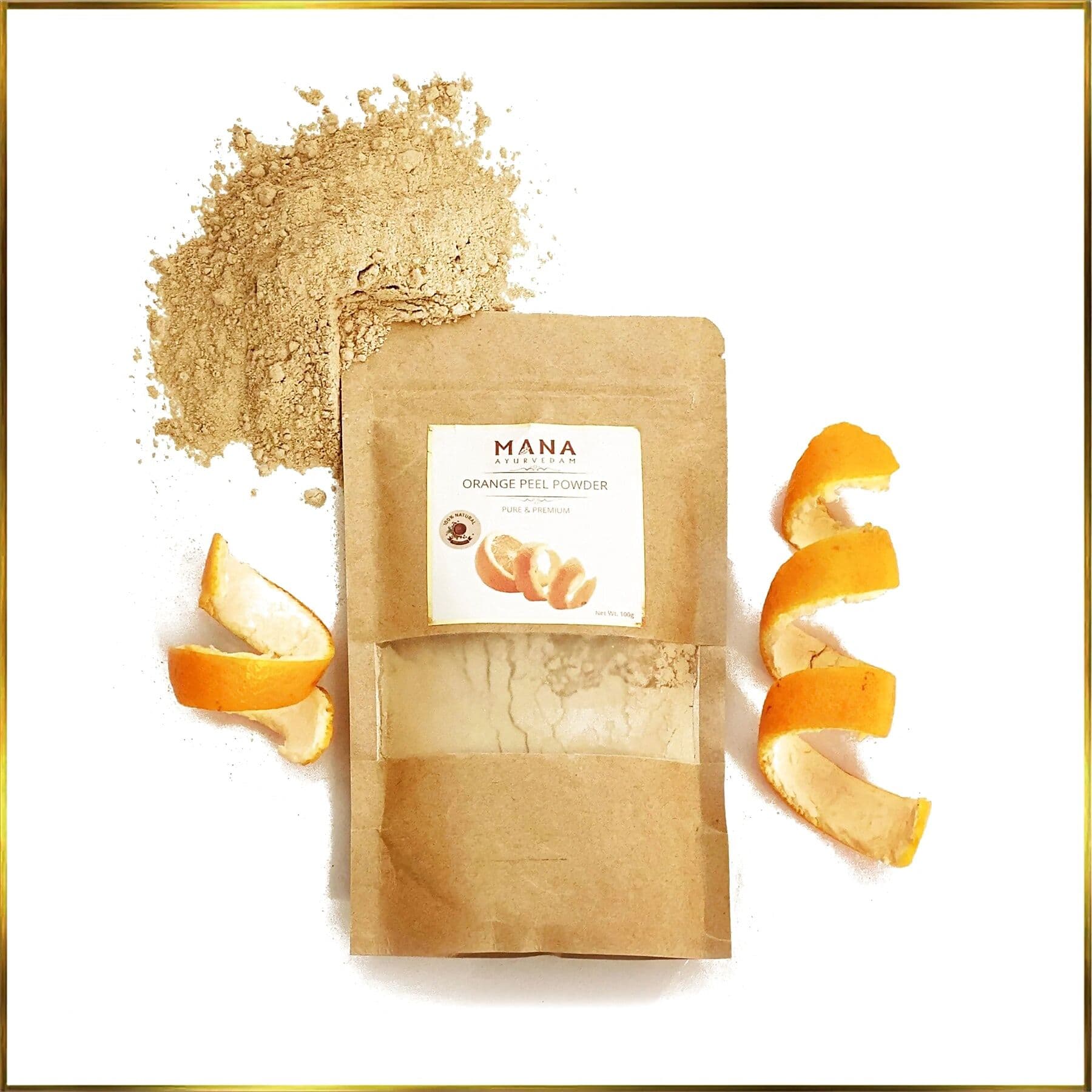 Mana Ayurvedam Orange Peel Powder
