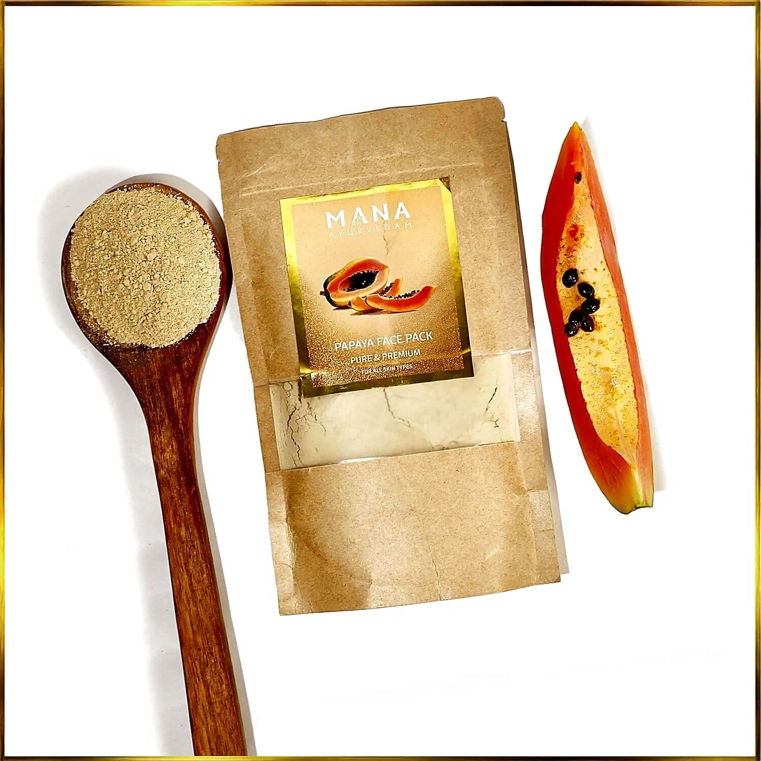 Mana Ayurvedam Papaya Face Pack