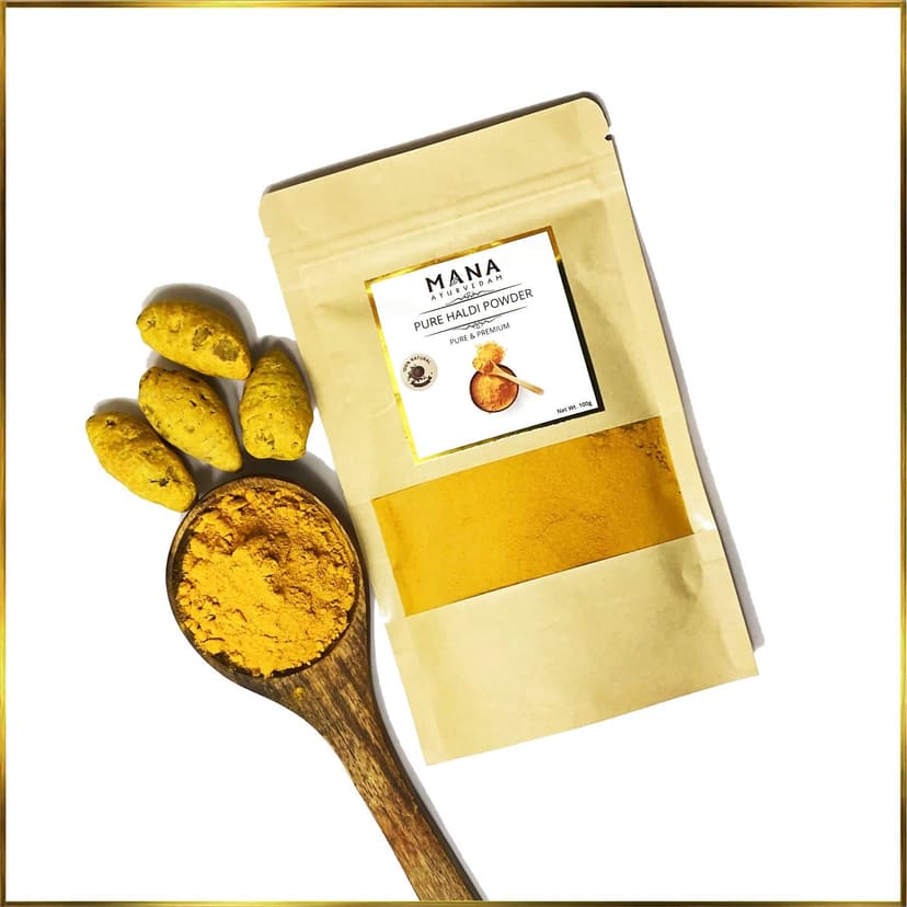 Mana Ayurvedam Pure Haldi Powder