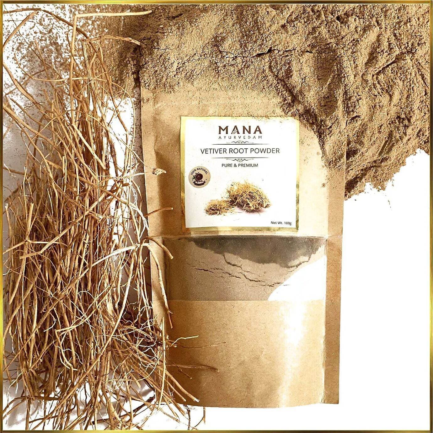 Mana Ayurvedam Vetiver Root Powder
