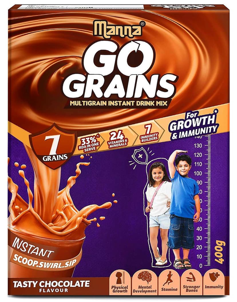 Manna Go Grains Chocolate Flavour