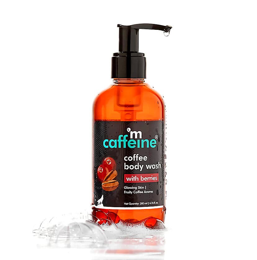 mCaffeine Body Coffee Body Wash with Berries 