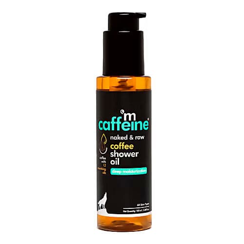 mCaffeine Body Coffee Shower Oil Body Wash 