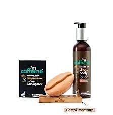 mCaffeine Body Daily Cappuccino Bath Kit