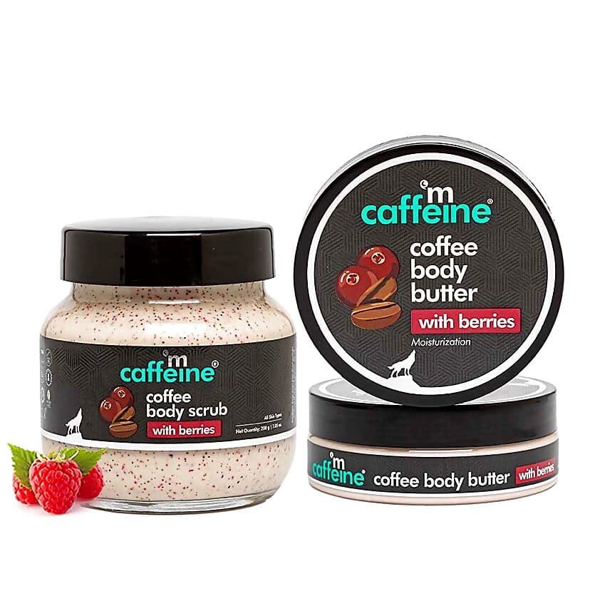 mCaffeine Body Polishing Kit with Berries