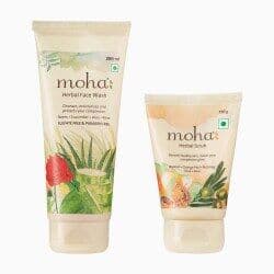 Moha Herbal Face Wash & Scrub Combo