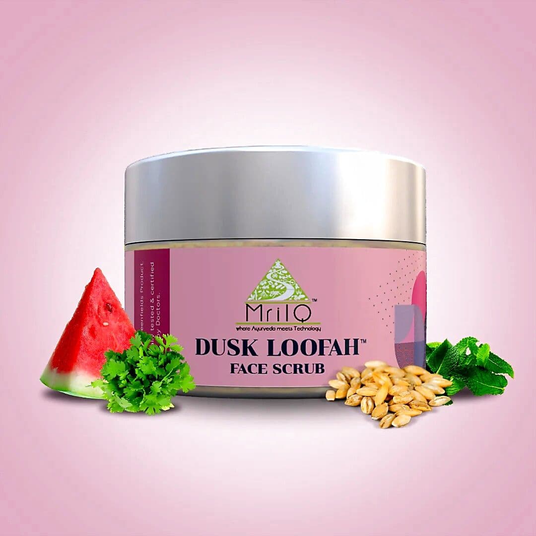 MrilQ Dusk Face Loofah