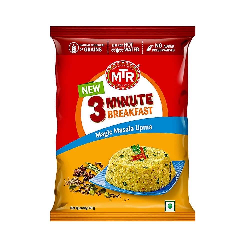MTR 3 Minute Magic Masala Upma Pouch