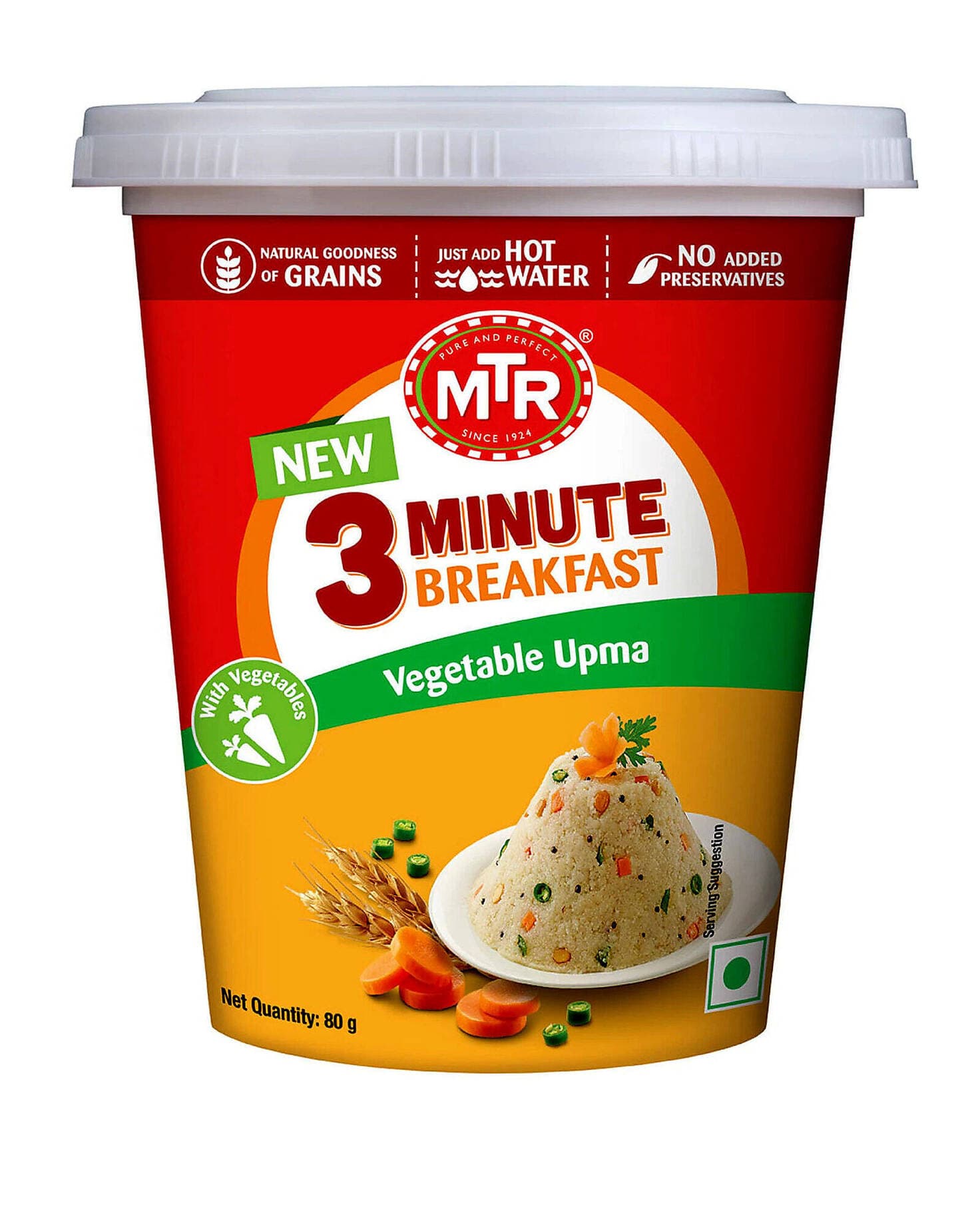 MTR 3 Minute Vegetable Upma Cup