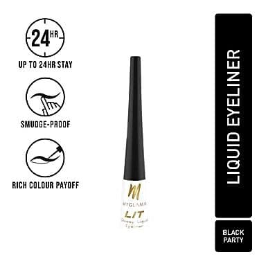 MyGlamm LIT Glossy Liquid Eyeliner
