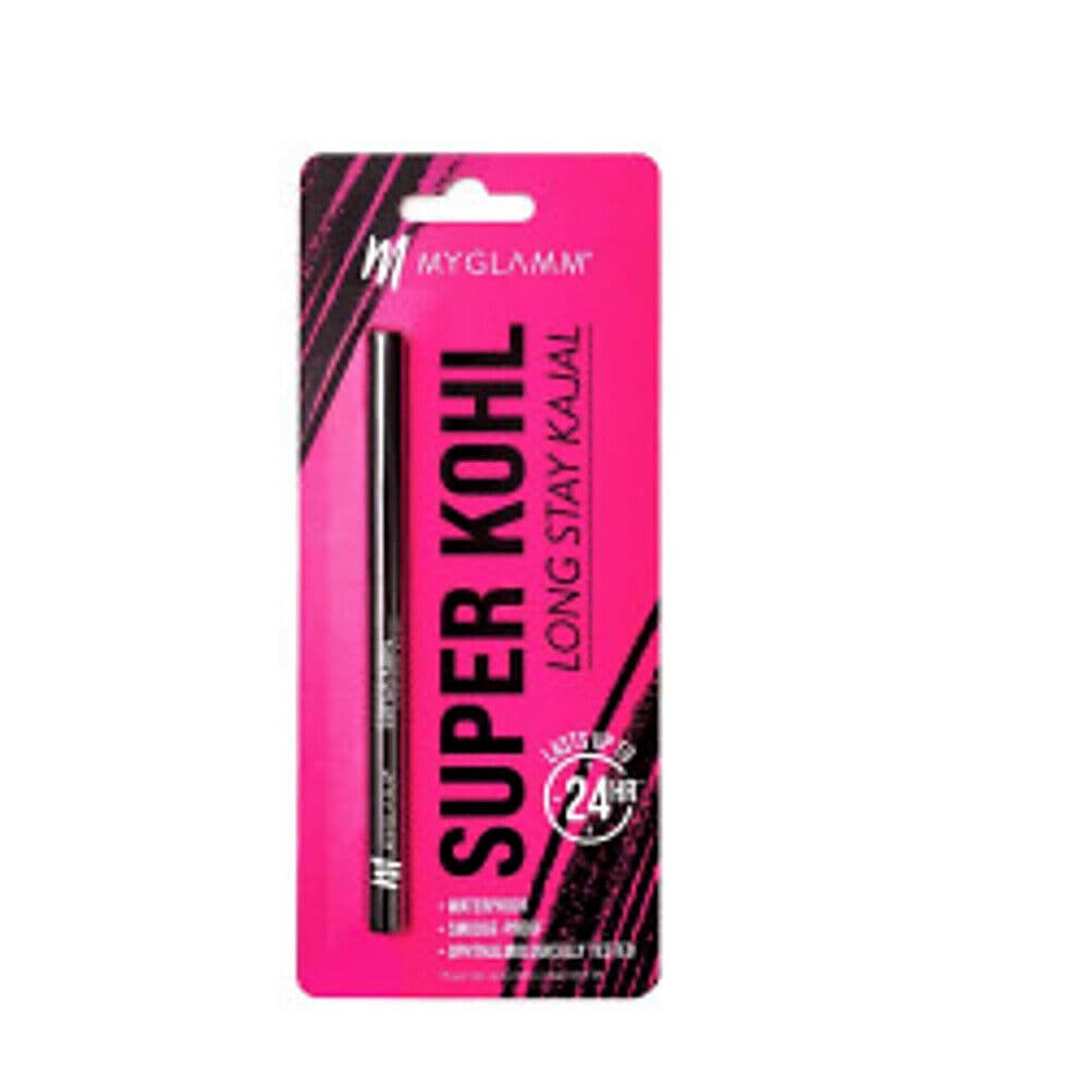 MyGlamm Super Kohl Long Stay Kajal - Black
