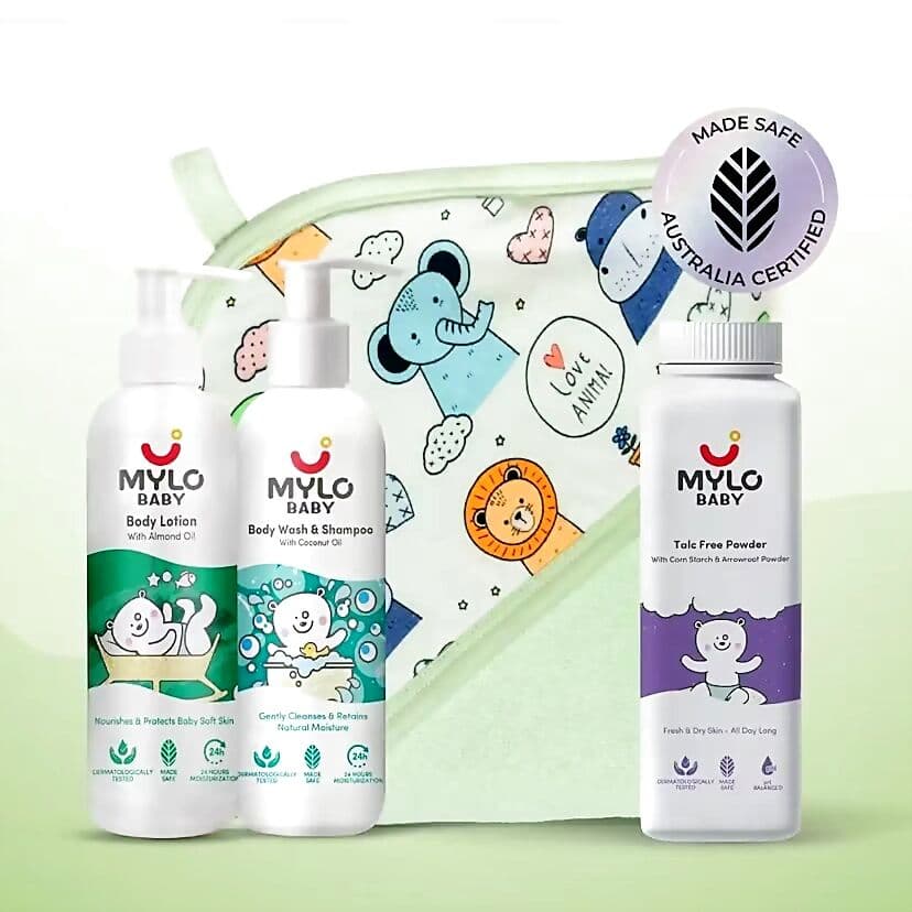 Mylo Baby Bathing Super Saver Combo