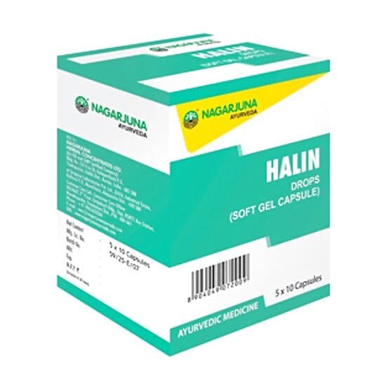 Nagarjuna Halin Drops (Soft Gel Capsule)
