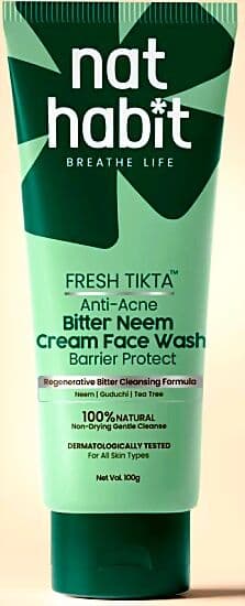 Nat Habit Bitter Neem Tikta Cream Face Wash
